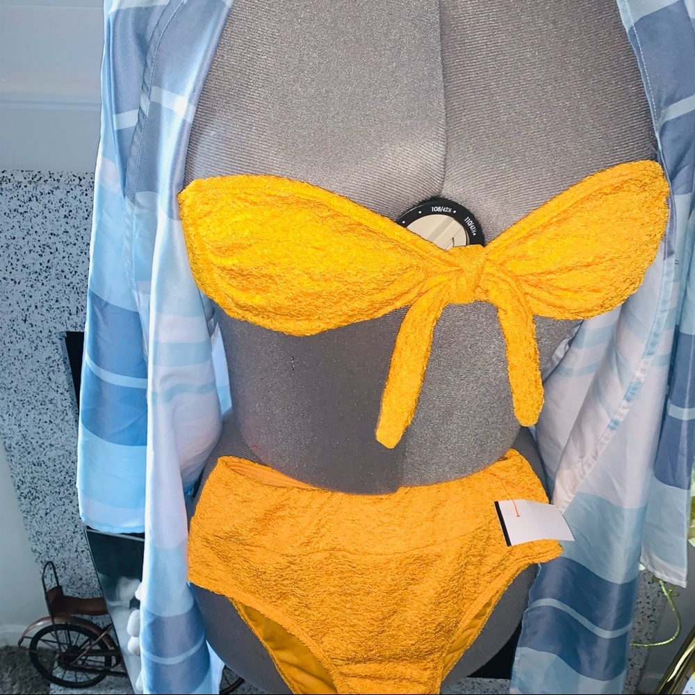 Xhilaration Junior Marigold Yellow Small bandeau